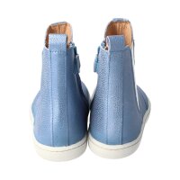 CHELSEA-CITY Stiefel glitter sky nappa leather zipper Weite/M