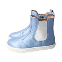 CHELSEA-CITY Stiefel glitter sky nappa leather zipper Weite/M 34