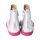 CHELSEA-CITY Stiefel silver nappa leather zipper Weite/M 29