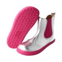 CHELSEA-CITY Stiefel silver nappa leather zipper Weite/M 30