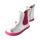 CHELSEA-CITY Stiefel silver nappa leather zipper Weite/M 32