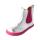 CHELSEA-CITY Stiefel silver nappa leather zipper Weite/M 34