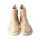 CHELSEA-CITY Stiefel glitter rose nappa leather zipper Weite/M 27