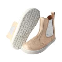 CHELSEA-CITY Stiefel glitter rose nappa leather zipper Weite/M 31