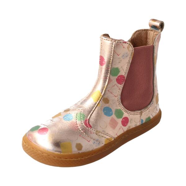 CHELSEA-CITY Stiefel multi. rose nappa leather zipper Weite/M