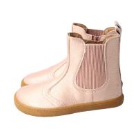 CHELSEA-CITY Stiefel glitter pink nappa leather zipper Weite/M 31