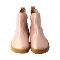 CHELSEA-CITY Stiefel glitter pink nappa leather zipper Weite/M 35