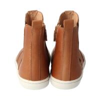 CHELSEA-CITY Stiefel chestnut nappa leather zipper Weite/M 35