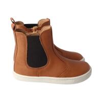 CHELSEA-CITY Stiefel chestnut nappa leather zipper Weite/M 35