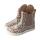 CHELSEA-CITY Stiefel glitter LEO nappa leather zipper Weite/M
