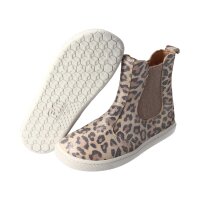 CHELSEA-CITY Stiefel glitter LEO Halbschuh nappa leather...