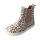 CHELSEA-CITY Winterstiefel glitter LEO Halbschuh nappa leather zipper Weite/M 31