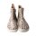 CHELSEA-CITY Stiefel glitter LEO Halbschuh nappa leather zipper Weite/M 41