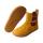 CHELSEA-CITY Winterstiefel mustard velours leather fleece zipper Weite/M 40