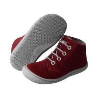 SQUIRREL Halbschuh berry velours leather fleece laces...