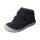 SNAIL Halbschuh navy velours leather fleece Klettverschluss Weite/S