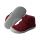 SNAIL Halbschuh berry velours leather fleece Klettverschluss Weite/S
