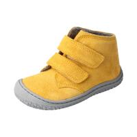 SNAIL Halbschuh mustard velours leather fleece...