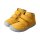 SNAIL Halbschuh mustard velours leather fleece Klettverschluss Weite/S
