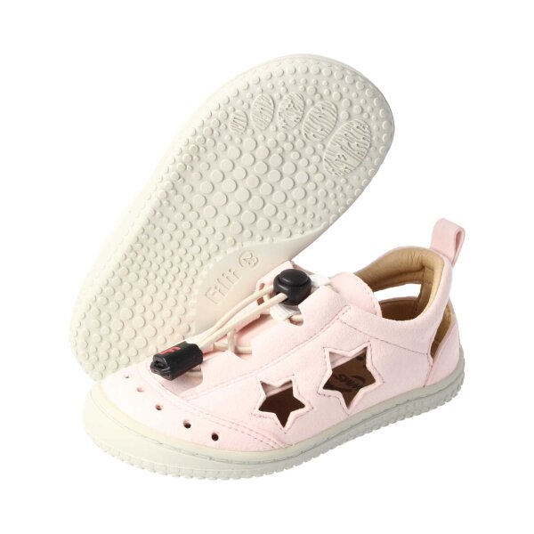 SEA-STAR Sandale rosa vegan quick-zip Weite/M+W 26