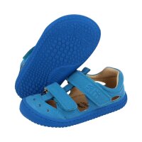 KAIIMAN Sandale turquoise vagan Klettverschluss Weite/M