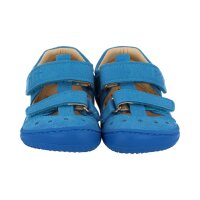 KAIIMAN Sandale turquoise vagan Klettverschluss Weite/M