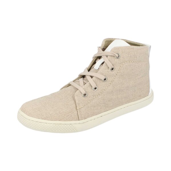 BE-GREEN Sneaker with Textil-Leinen laces Weite/M 35