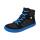 CHAMPI Sneaker/ Turnschuh black/blue reflector zipper Weite/M