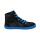 CHAMPI Sneaker/ Turnschuh black/blue reflector zipper Weite/M