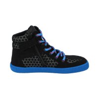 CHAMPI Sneaker/ Turnschuh black/red reflector zipper Weite/M 42