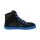 CHAMPI Sneaker/ Turnschuh black/red reflector zipper Weite/M 42
