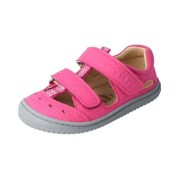 KAIIMAN Sandale pink vegan Klettverschluss Weite/W