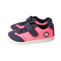 SALIIMA Halbschuh pink textil Klettverschluss Weite/M