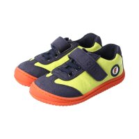 SALIIMA Halbschuh lemon textil Klettverschluss Weite/M