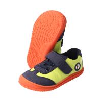 SALIIMA Halbschuh lemon textil Klettverschluss Weite/M