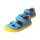KAIIMAN Sandale turquoise vegan textil Klettverschluss Weite/M