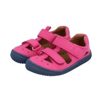 KAIIMAN Sandale pink vegan textil Klettverschluss Weite/M