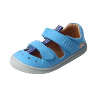 KAIIMAN Sandale turquoise vegan textil Klettverschluss...