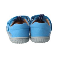 KAIIMAN Sandale turquoise vegan textil Klettverschluss Weite/W