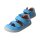 KAIIMAN Sandale turquoise vegan textil Klettverschluss Weite/W