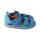 KAIIMAN Sandale turquoise vegan textil Klettverschluss Weite/W