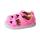 KAIIMAN Sandale pink vegan textil Klettverschluss Weite/W