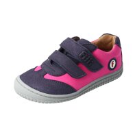 LEGUAN Halbschuh pink vegan canvas textil Klettverschluss...