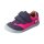 LEGUAN Halbschuh pink vegan canvas textil Klettverschluss Weite/W 24