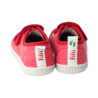 OAHU Halbschuh tomato vegan canvas textil Klettverschluss Weite/M