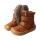 ANAPURNA Winterstiefel TEX-Membrane chestnut bio nappa-veloursleder wool Klettverschluss  Weite/W