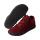 STAY-HAPPY Halbschuh berry velours textil zipper Weite/W 32