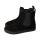 CHELSEA-CITY Winterstiefel black velours leather fleece zipper Weite/W 27