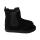 CHELSEA-CITY Winterstiefel black velours leather fleece zipper Weite/W 32