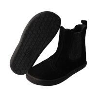 CHELSEA-CITY Winterstiefel black velours leather fleece...